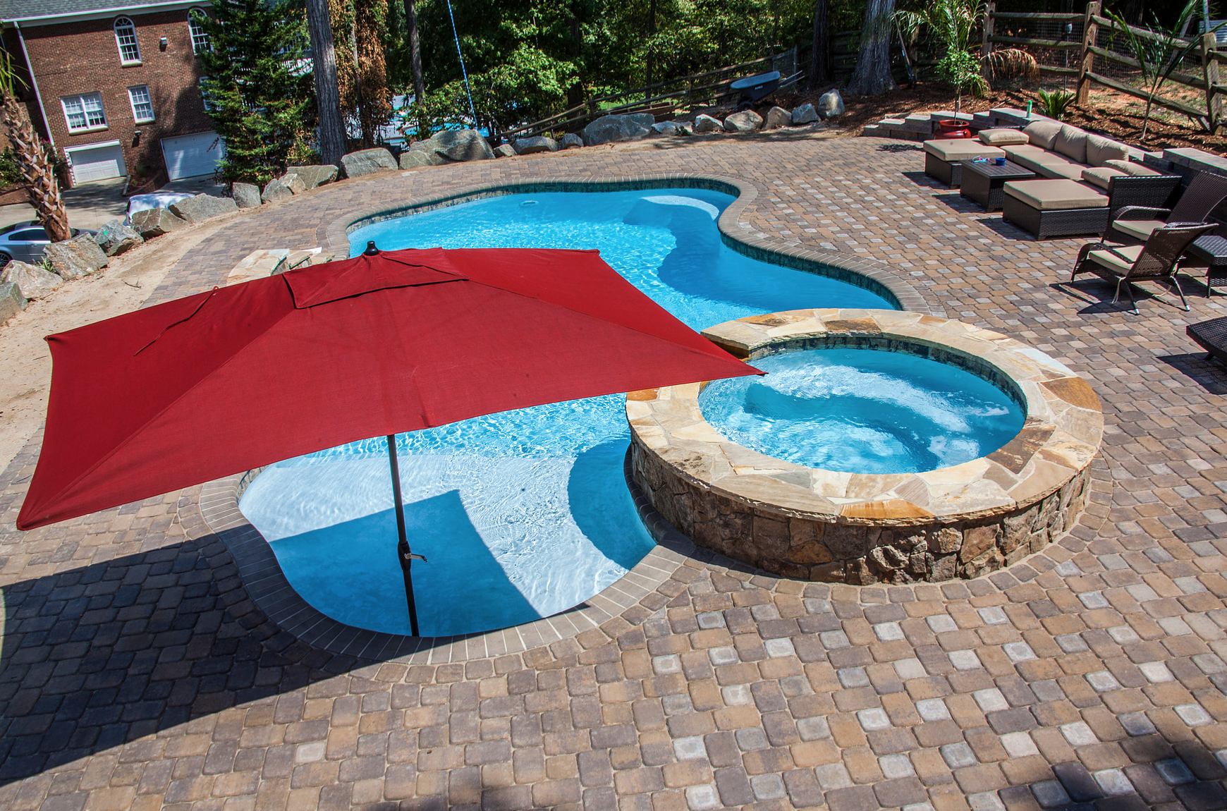 Charlotte North Carolina Concrete Pool Installation from CPC Pools Call Us At 704-799-5236