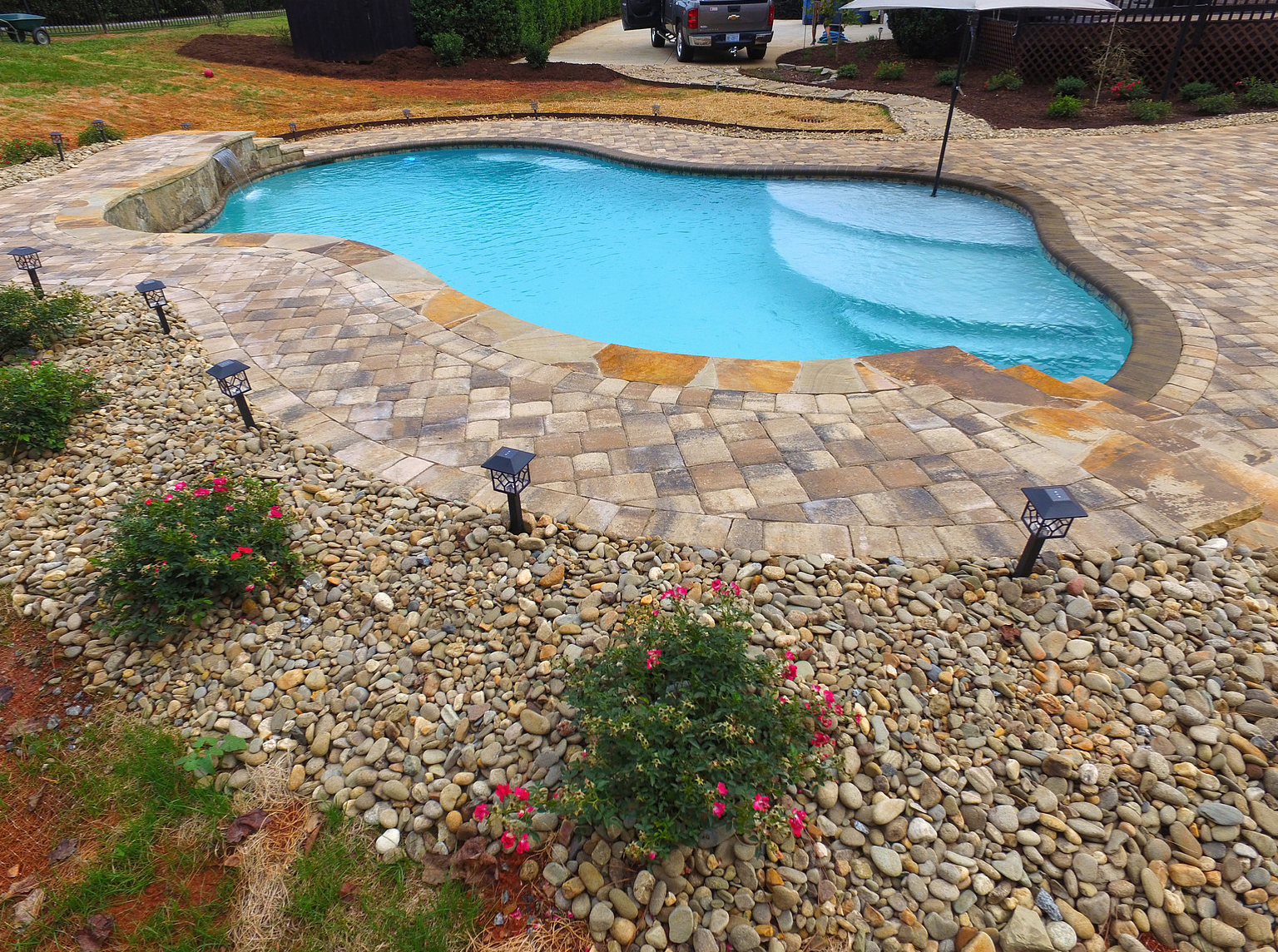 Call CPC Pools at 704-799-5236 for Charlotte North Carolina Inground Concrete Pool Installation