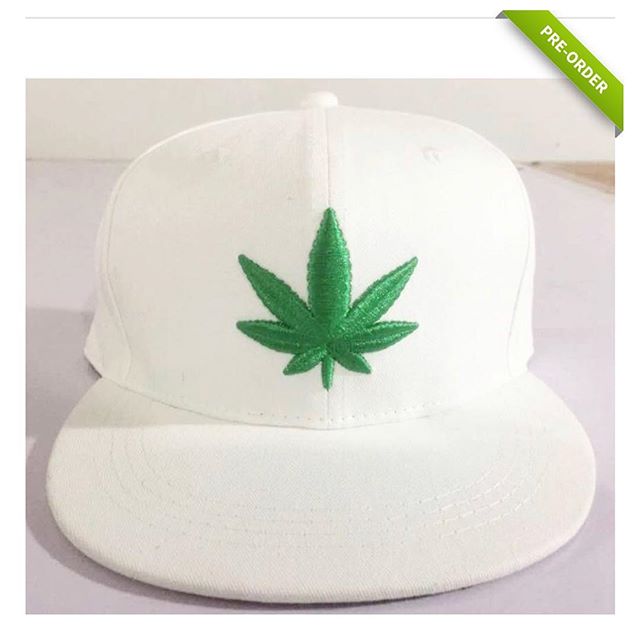 The Chronic Snapback Hat, available for preorder from Layzie Gear