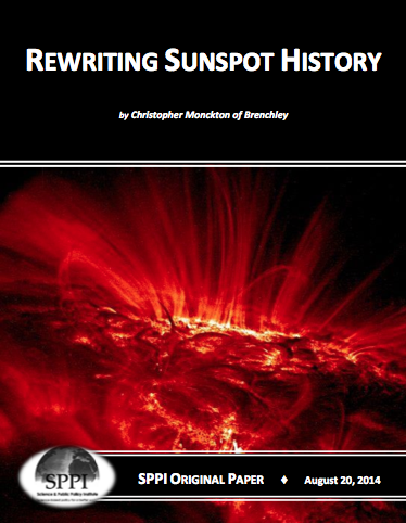 Rewriting Sunspot History