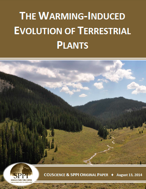 The Warming-Induced Evolution of Terrestrial Plants