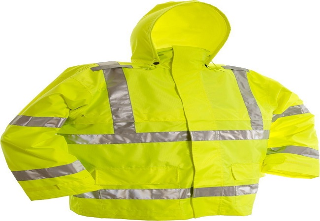 carhartt hi vis rain coat