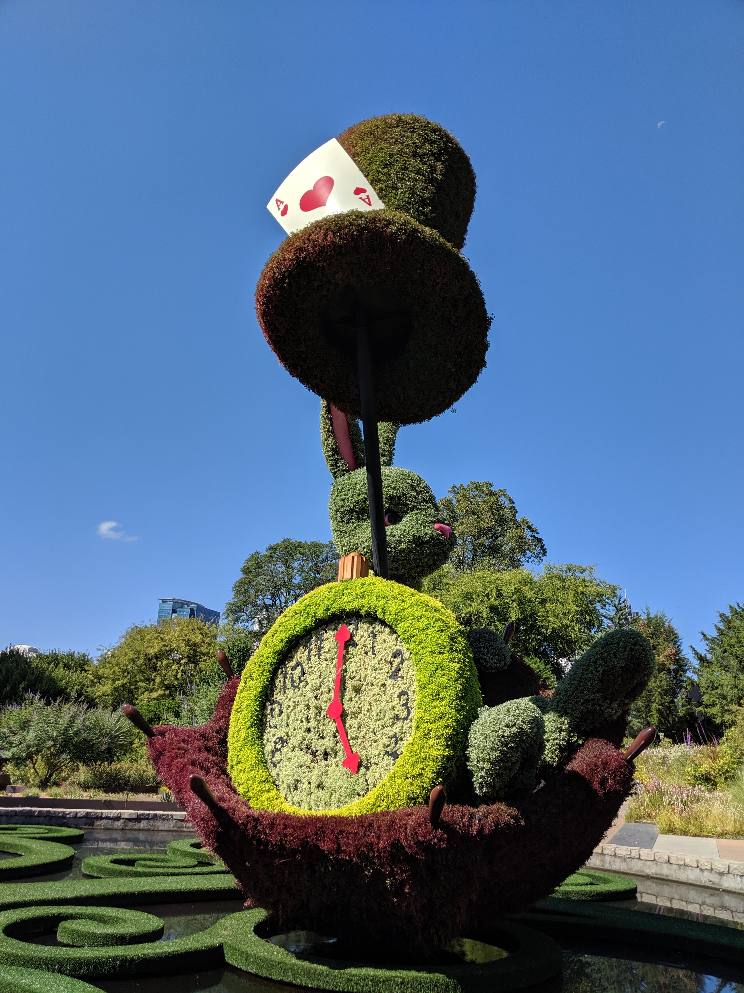 Imaginary Worlds Alice in Wonderland at the Atlanta botanical gardens