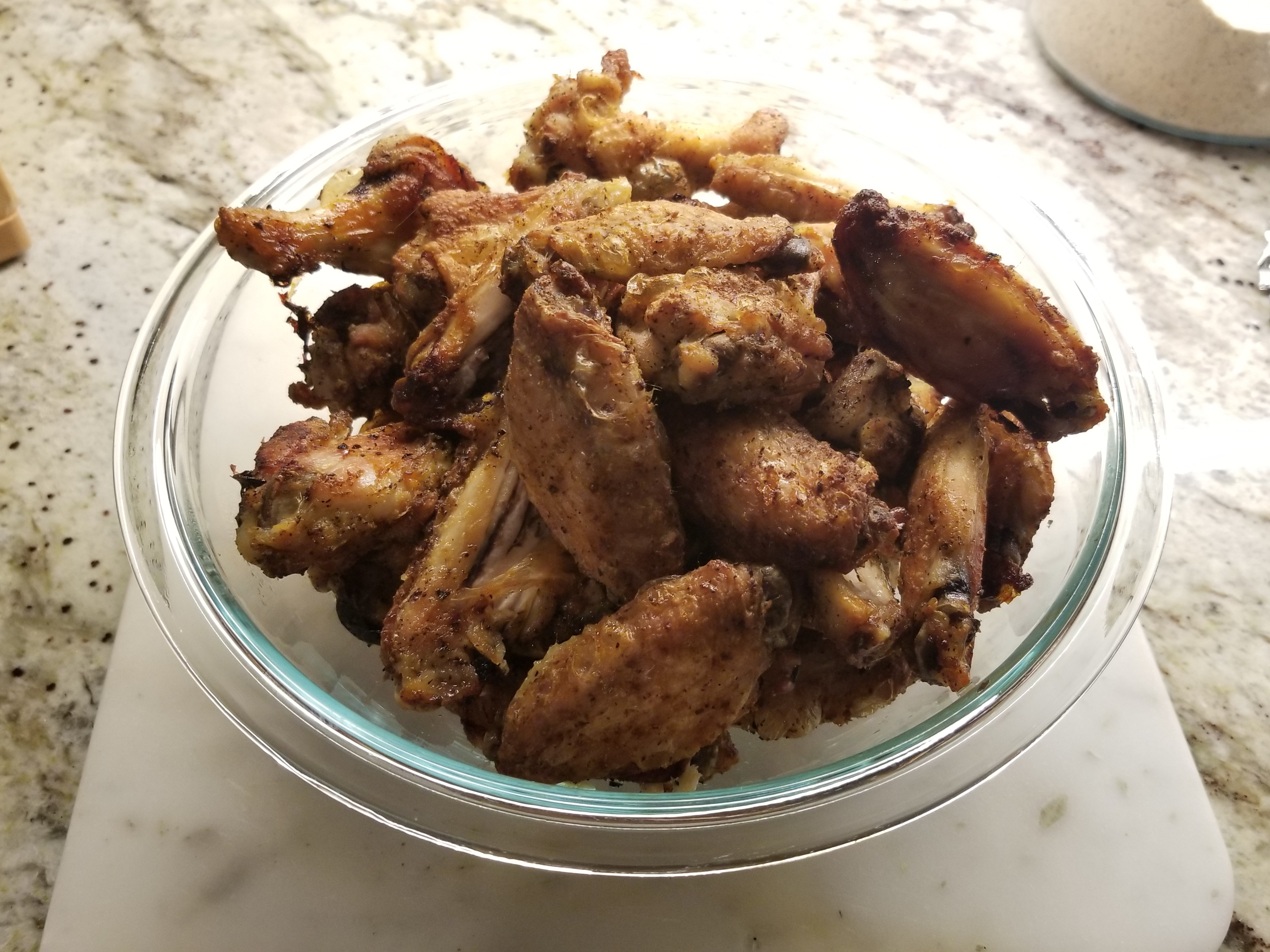 crispy baked chicken wings 