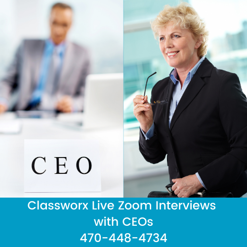 Best Live Zoom Company Interviews ClassWorx 470-448-4734