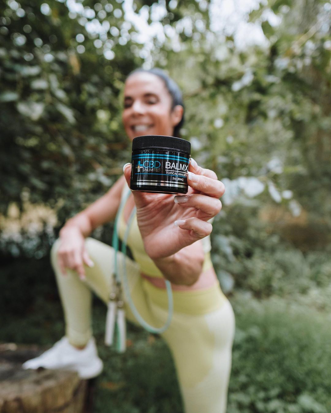 Try our premium blue Balm-X after a heavy workout, perfect for your needs! 
