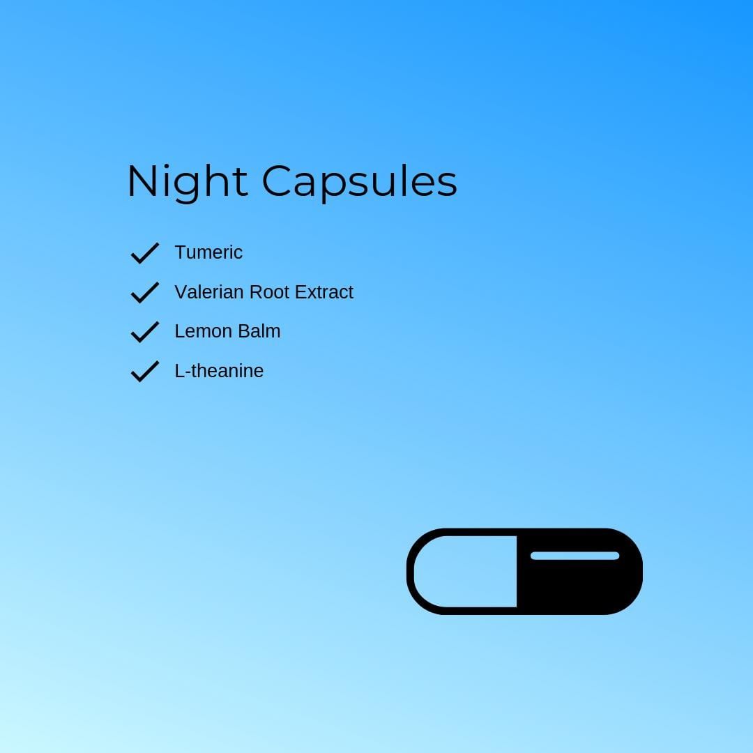 Our CBD Night Capsules are made from 100% natural materials - CBD Unlimited