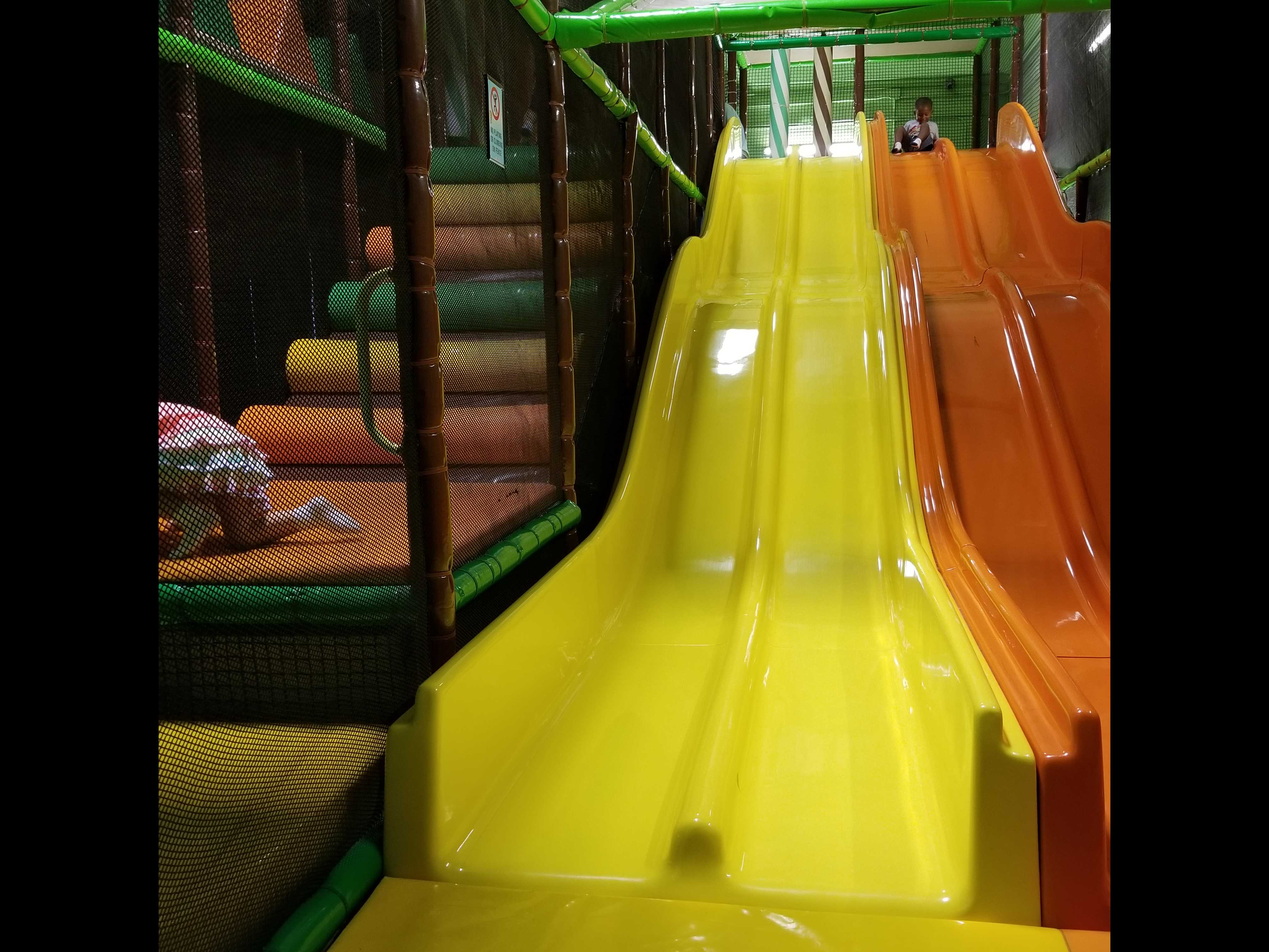 Enjoying time at Vivienne's favorite Atlanta indoor playground, Catch ...