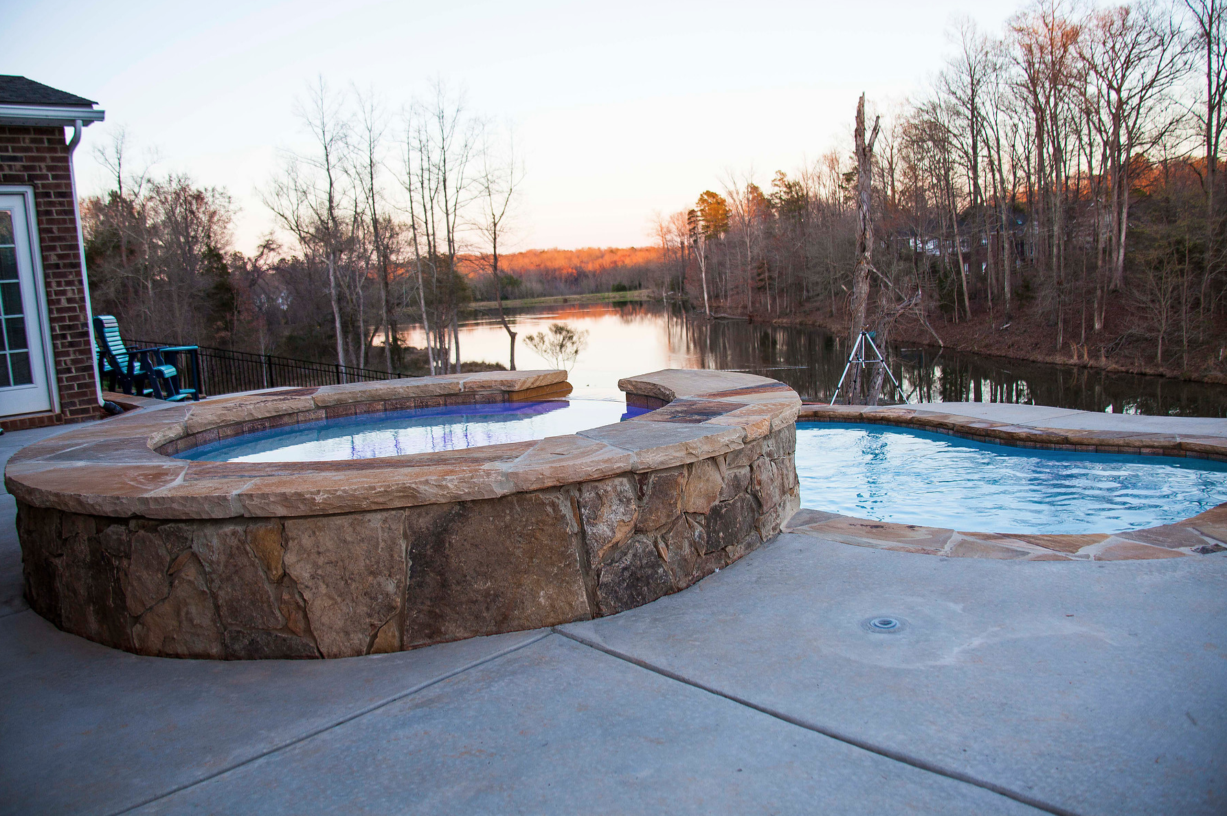 Mooresville North Carolina Custom Inground Concrete Inground Pool Installation Call 704-799-5236