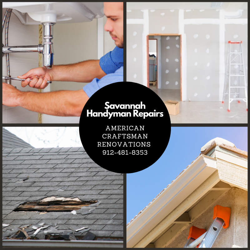 Free Handyman Repair Estimates and Home Improvement Services in Savannah 912-481-8353