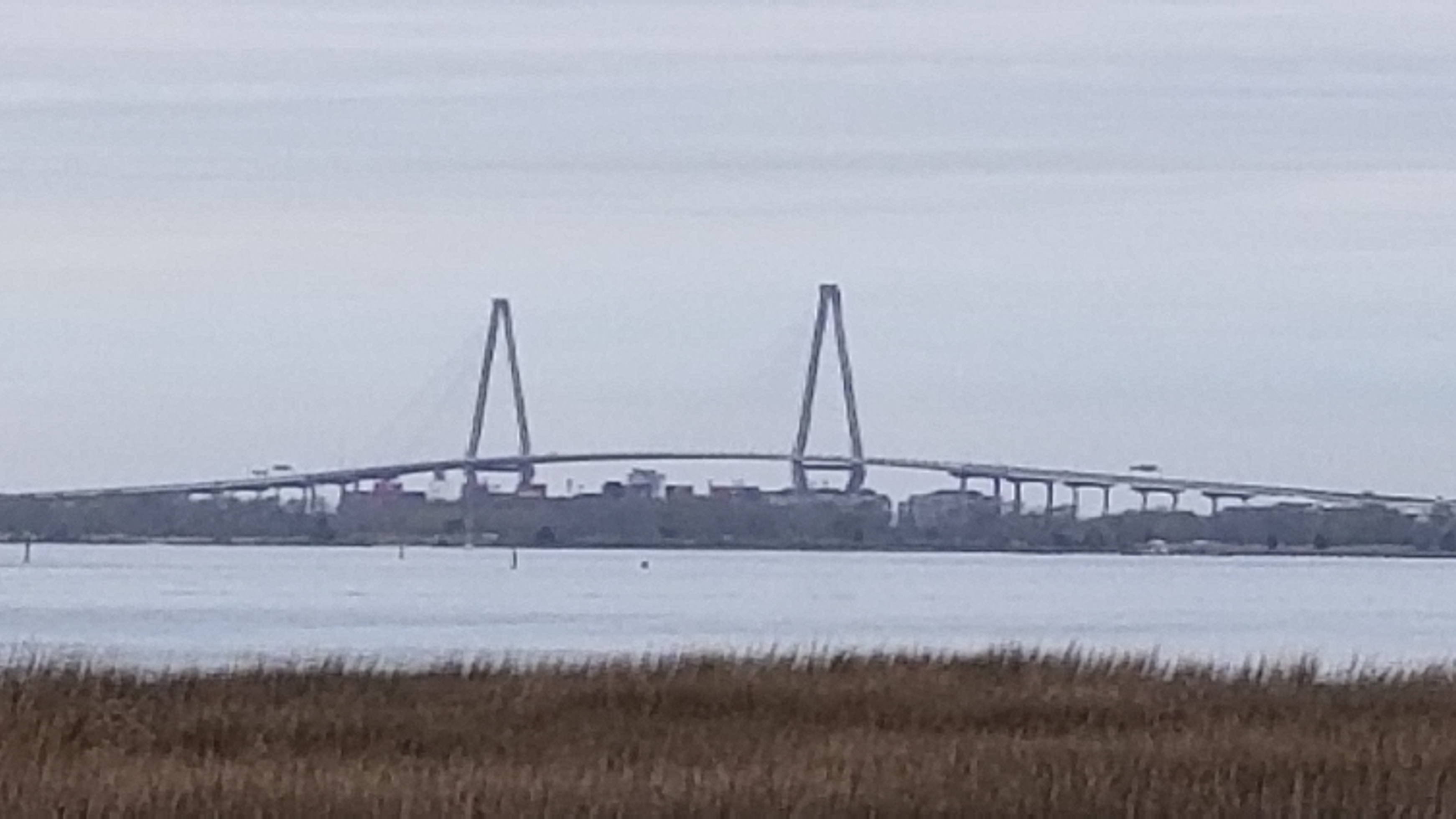 Charleston Bridge Joining Mount Pleasant with Charleston 