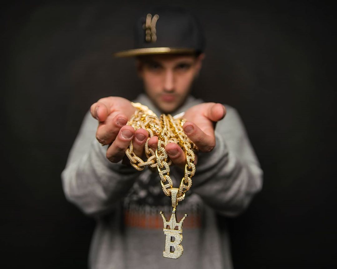 Golden hands and golden jewelry, save on your swagger when you order today from HipHopBling.com