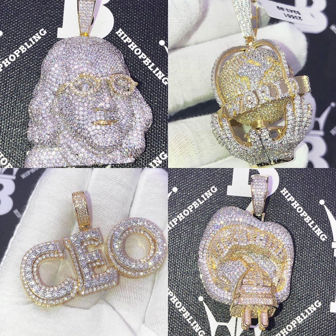 Brand new limited edition pendants are ALMOST sold out, get yours from HipHopBling.com
